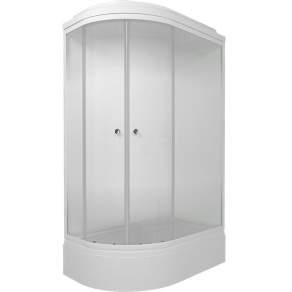 Душевая кабина Тритон Коралл 120x80 см R Щ0000068948, белый/матовое фото 