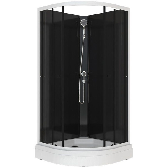 Душевая кабина Тритон Нова 88x88 см Щ0000076115, белый/прозрачное фото 2