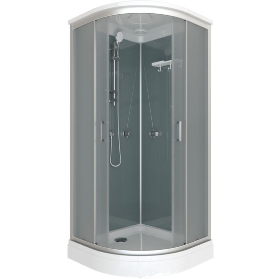 Душевая кабина Тритон Прайм 90x90 см Щ0000076118, сатин/матовое фото 2