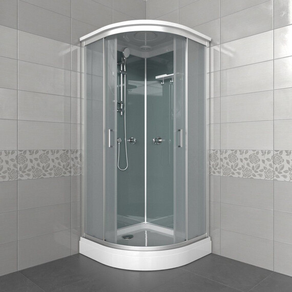 Душевая кабина Тритон Прайм 90x90 см Щ0000076118, сатин/матовое фото 3