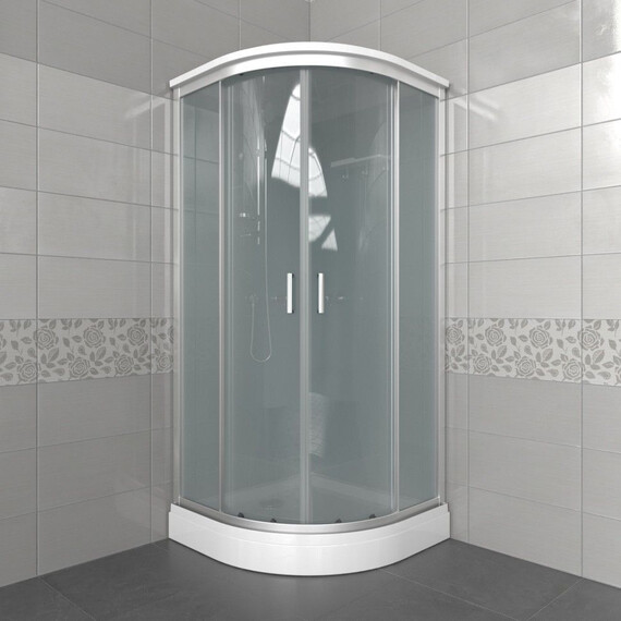 Душевая кабина Тритон Прайм 90x90 см Щ0000076118, сатин/матовое фото 4