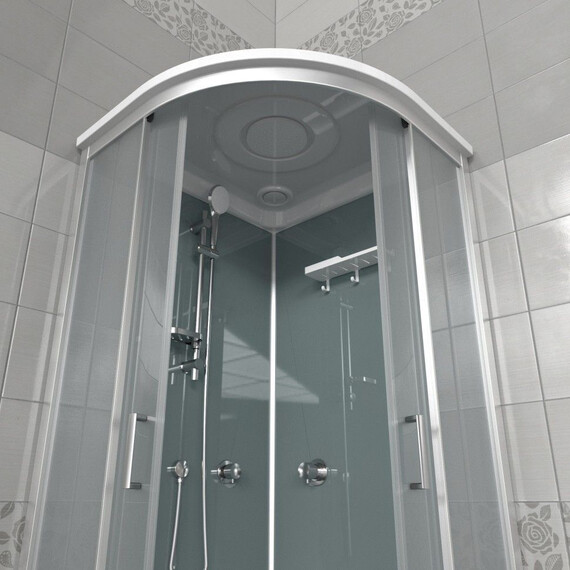 Душевая кабина Тритон Прайм 90x90 см Щ0000076118, сатин/матовое фото 5