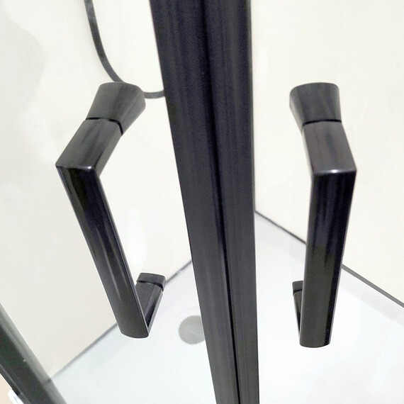 Душевая кабина Тритон Прайм 90x90 см Щ0000077366, чёрный/прозрачное фото 14