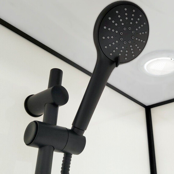 Душевая кабина Тритон Прайм 90x90 см Щ0000077366, чёрный/прозрачное фото 18