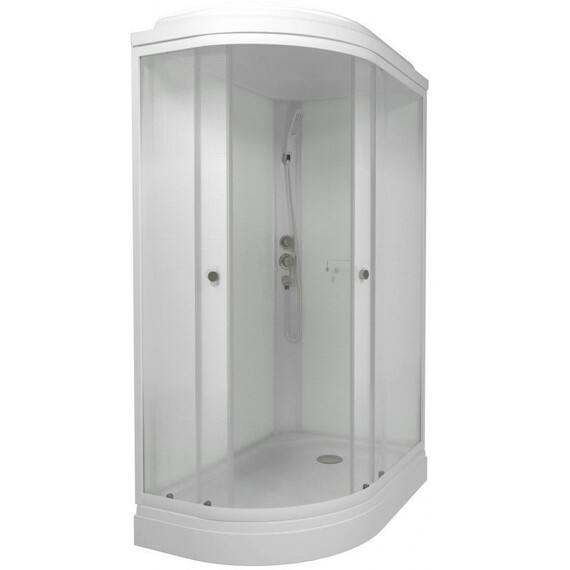 Душевая кабина Тритон Коралл 120x80 см R Щ0000068946, белый/матовое фото 2