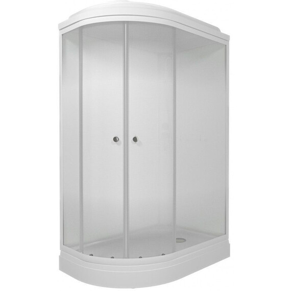 Душевая кабина Тритон Коралл 120x80 см R Щ0000068946, белый/матовое фото 