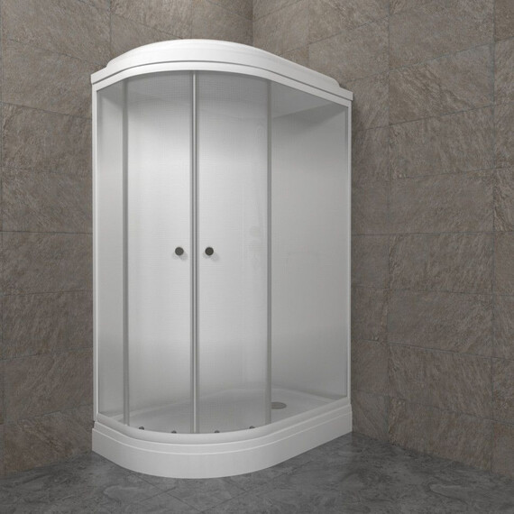 Душевая кабина Тритон Коралл 120x80 см R Щ0000068946, белый/матовое фото 6