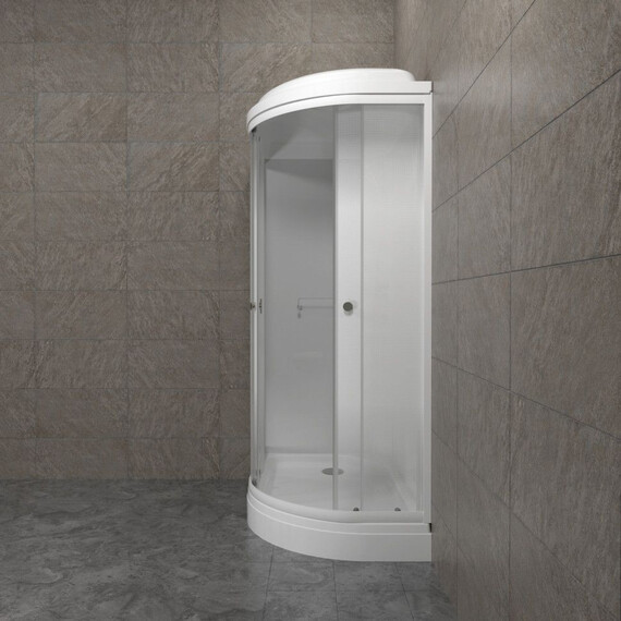 Душевая кабина Тритон Коралл 120x80 см L Щ0000068945, белый/матовое фото 4