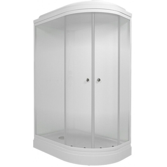 Душевая кабина Тритон Коралл 120x80 см L Щ0000068945, белый/матовое фото 