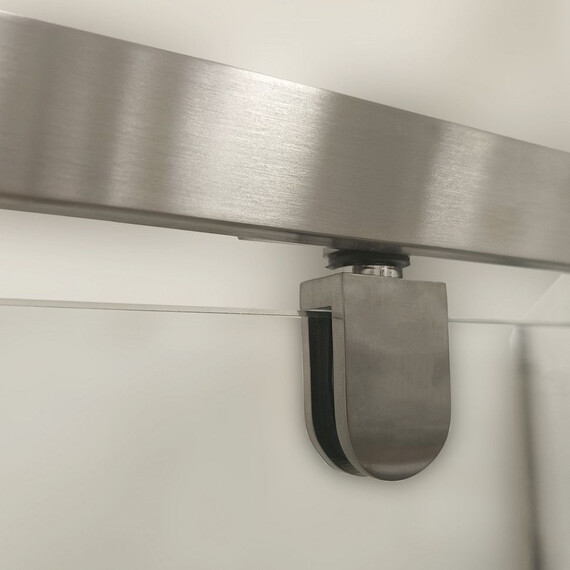 Душевое ограждение Triton Дека 90x90 см Щ0000073925, графит/прозрачное фото 8