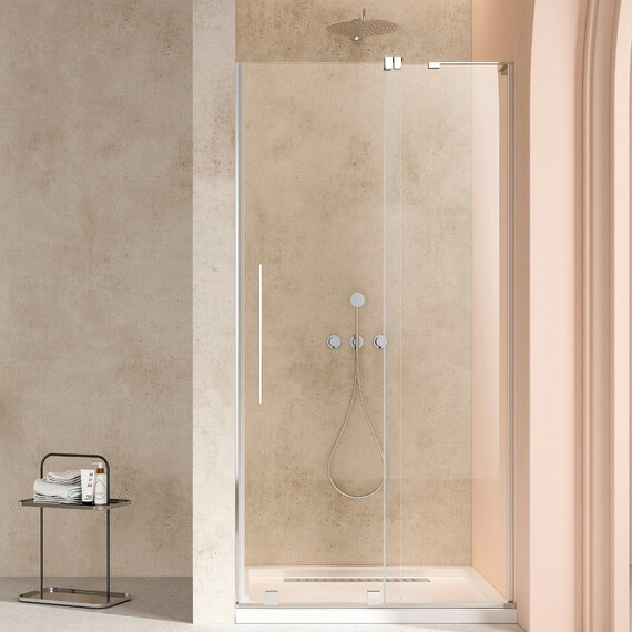 Душевая дверь Vincea Walk-In 120 см VDS-4WSL120CL-R  (стекло 8 мм) хром/прозрачное фото 