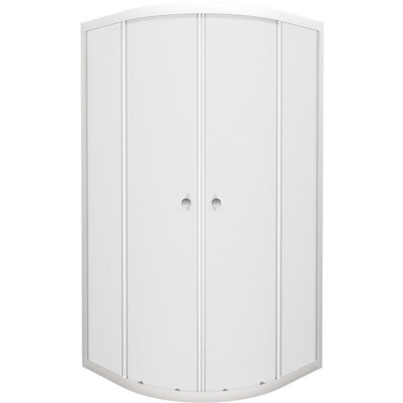 Душевое ограждение Triton Вельвет 90x90 см Щ0000063058, белый/матовое фото 