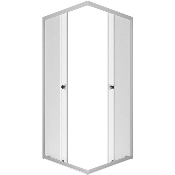 Душевое ограждение Triton Вельвет 80x80 см Щ0000071052, белый/матовое фото 