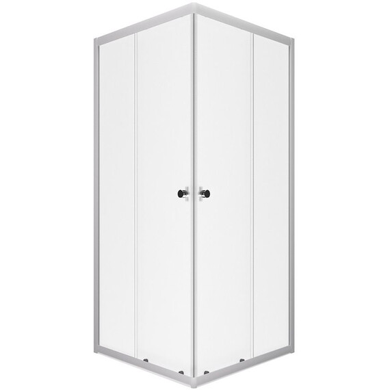 Душевое ограждение Triton Вельвет 80x80 см Щ0000071052, белый/матовое фото 2