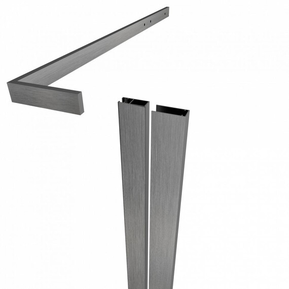 Душевое ограждение Triton Терра 120x90 см Щ0000073938, золото/прозрачное фото 7