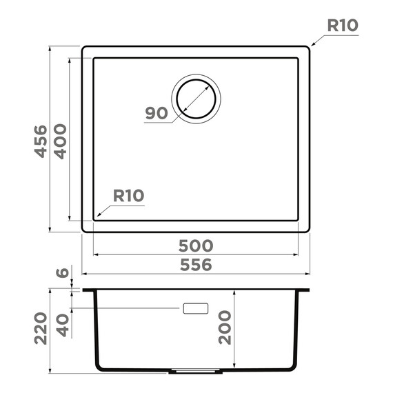 Кухонная мойка Omoikiri Yamakawa 55-U/I mo 4997455, мокко фото 10