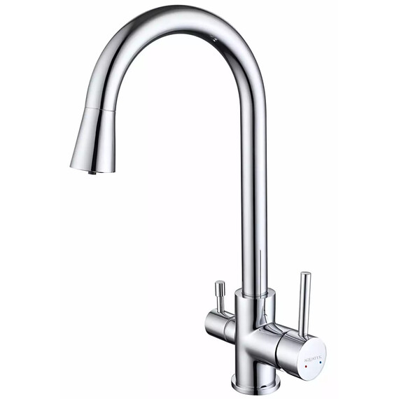 Смеситель для кухни Aquatek Вега AQ1085CR, Цвет производителя: хром фото 
