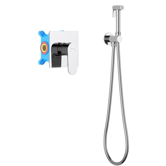 Набор для гигиенического душа Aquatek Оберон AQ1219CR (со скрытой частью) фото 