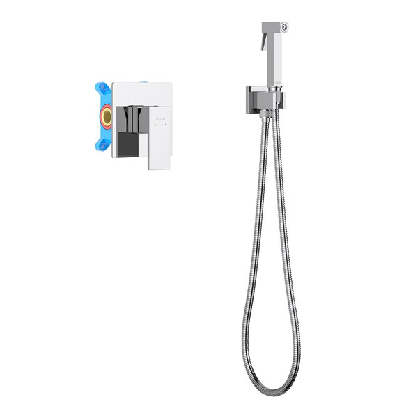 Набор для гигиенического душа Aquatek Либра AQ1619CR (со скрытой частью) фото 