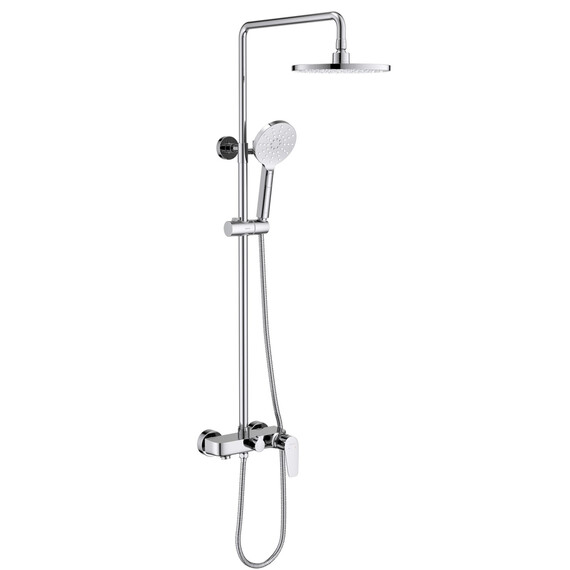 Душевая стойка Aquatek Бетта AQ2140CR, Цвет производителя: хром фото 