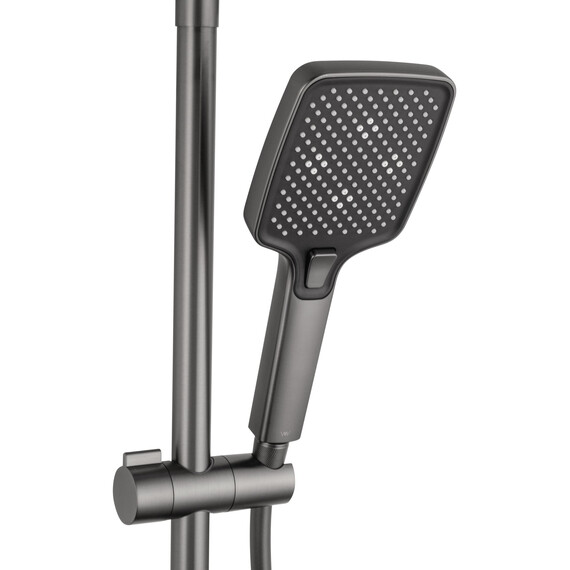 Душевая стойка Wonzon & Woghand Forza WW-739031-BGM, тёмный графит фото 3