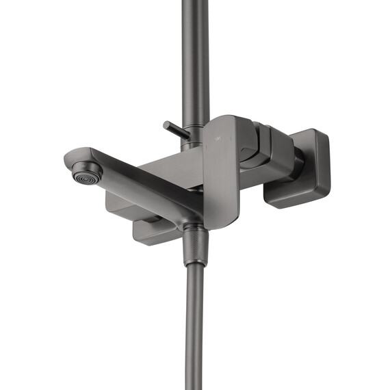 Душевая стойка Wonzon & Woghand Forza WW-739031-BGM, тёмный графит фото 5