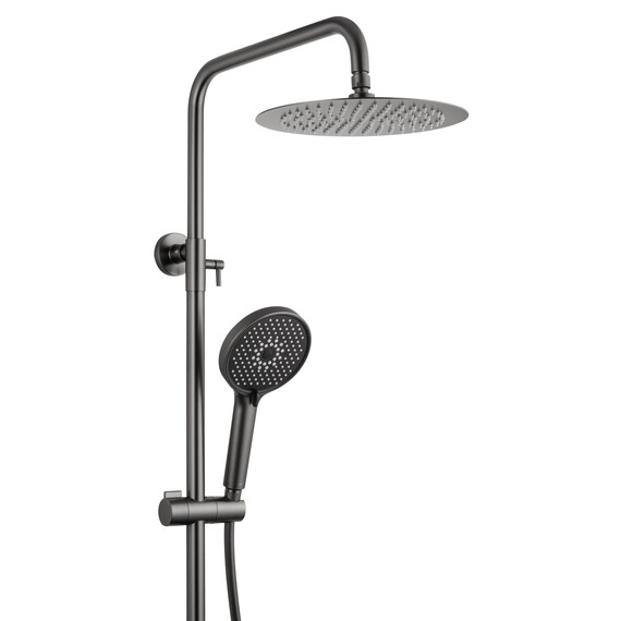 Душевая стойка Wonzon & Woghand Solo WW-739032-BGM, тёмный графит фото 2