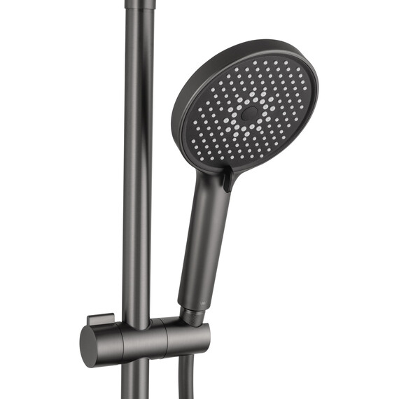 Душевая стойка Wonzon & Woghand Solo WW-739032-BGM, тёмный графит фото 3