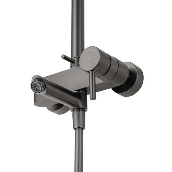 Душевая стойка Wonzon & Woghand Solo WW-739032-BGM, тёмный графит фото 5