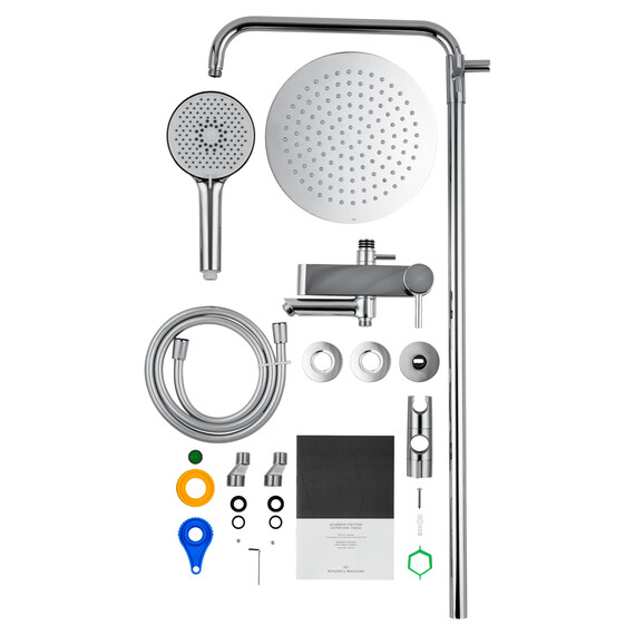 Душевая стойка Wonzon & Woghand Solo WW-739032-CR фото 7