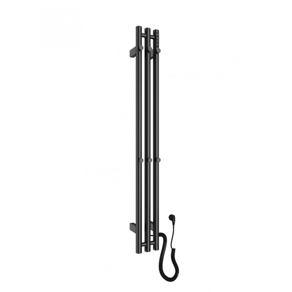Полотенцесушитель электрический Wonzon & Woghand Kassel П3 136x1200 мм WW-AL72312-BGM, тёмный графит, Цвет производителя: тёмный графит фото 