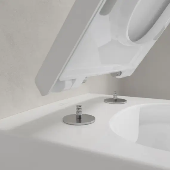 Унитаз подвесной безободковый Villeroy&Boch Memento 2.0 4633R0R1 (CeramicPlus) фото 8