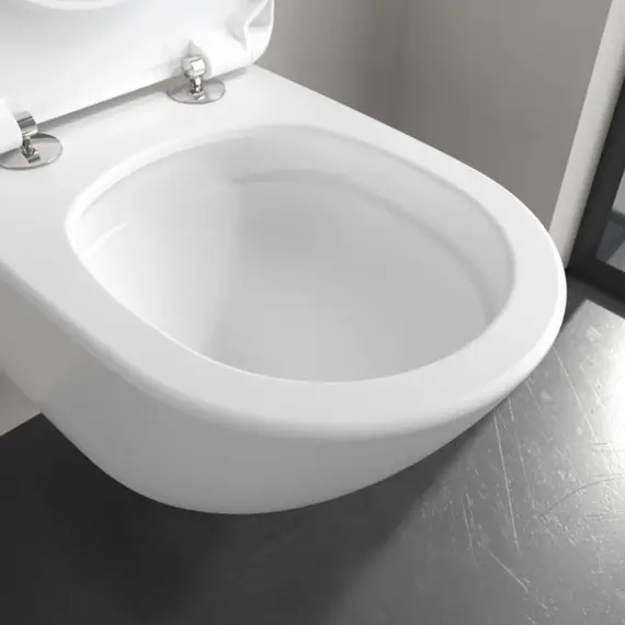 Унитаз подвесной безободковый Villeroy&Boch Antao 4674T0RW с крышкой микролифт (CeramicPlus) фото 4