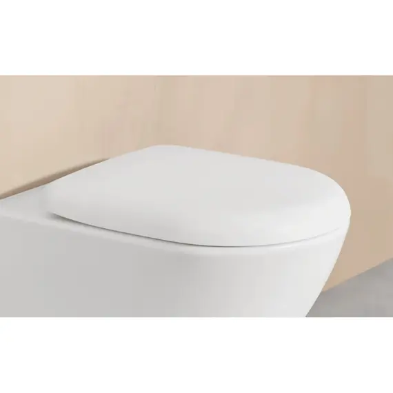 Унитаз подвесной безободковый Villeroy&Boch Antao 4674T0RW с крышкой микролифт (CeramicPlus) фото 16