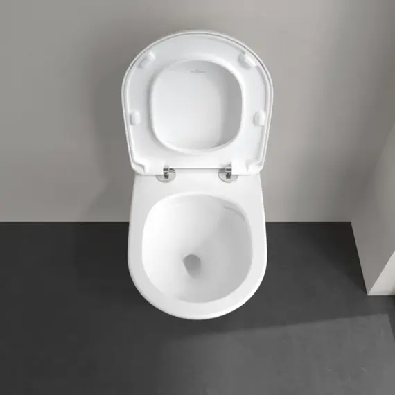 Унитаз подвесной безободковый Villeroy&Boch Antao 4674T0RW с крышкой микролифт (CeramicPlus) фото 9