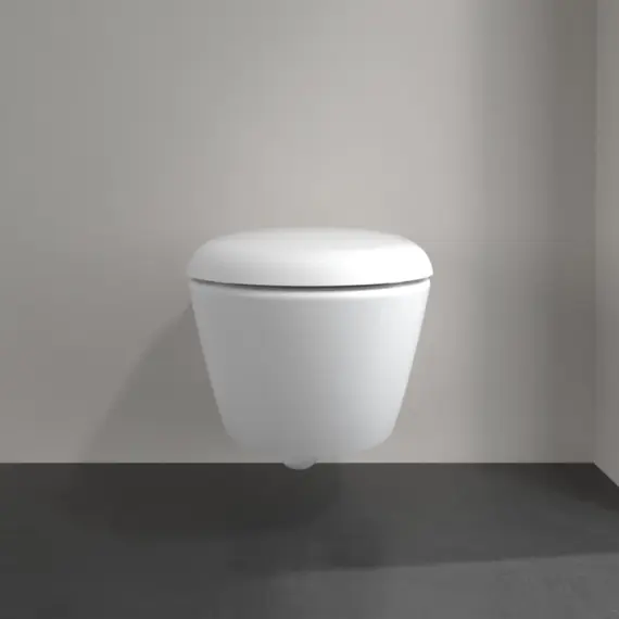 Унитаз подвесной безободковый Villeroy&Boch Antao 4674T0RW с крышкой микролифт (CeramicPlus) фото 
