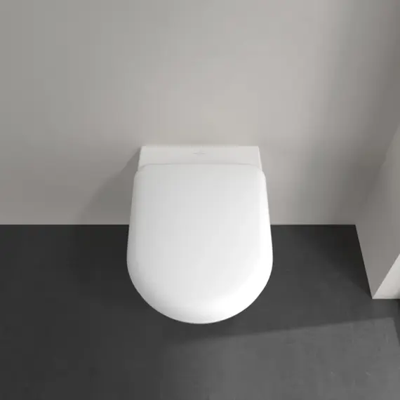 Унитаз подвесной безободковый Villeroy&Boch Antao 4674T0RW с крышкой микролифт (CeramicPlus) фото 10