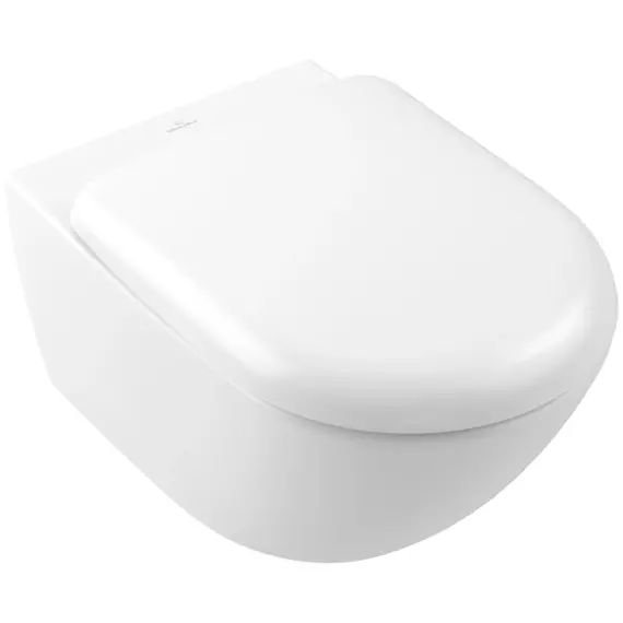 Унитаз подвесной безободковый Villeroy&Boch Antao 4674T0RW с крышкой микролифт (CeramicPlus) фото 2