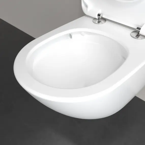 Унитаз подвесной безободковый Villeroy&Boch Antao 4674T0RW с крышкой микролифт (CeramicPlus) фото 6