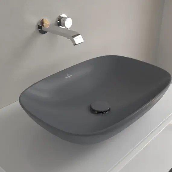 Раковина-чаша Villeroy&Boch Loop & Friends 56 см 4A4901I4 (CeramicPlus) графит фото 2