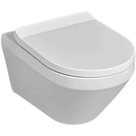 Унитаз подвесной безободковый Villeroy&Boch Architectura 8М70S101 с крышкой микролифт (система смыва TwistFlush) фото 