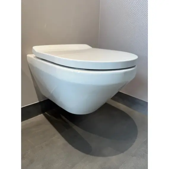 Унитаз подвесной безободковый Villeroy&Boch Architectura 8М70S101 с крышкой микролифт (система смыва TwistFlush) фото 5