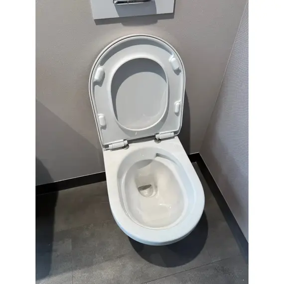 Унитаз подвесной безободковый Villeroy&Boch Architectura 8М70S101 с крышкой микролифт (система смыва TwistFlush) фото 7