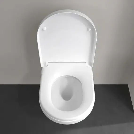 Унитаз подвесной безободковый Villeroy&Boch Architectura 8М70S101 с крышкой микролифт (система смыва TwistFlush) фото 10