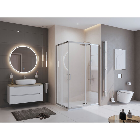 Каменный поддон BelBagno 120x80 см TRAY-MR-UNO-AH-120/80-35-W-NO фото 4