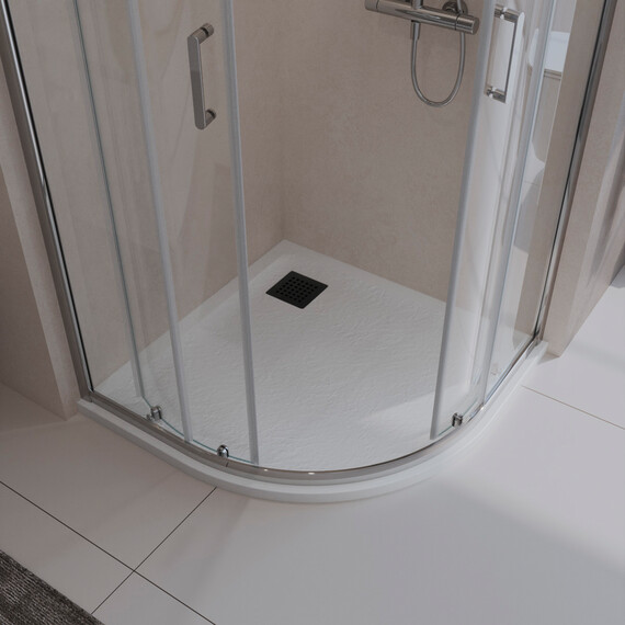 Каменный поддон BelBagno 80x80 см TRAY-MR-UNO-R-80-550-35-W-NO фото 3