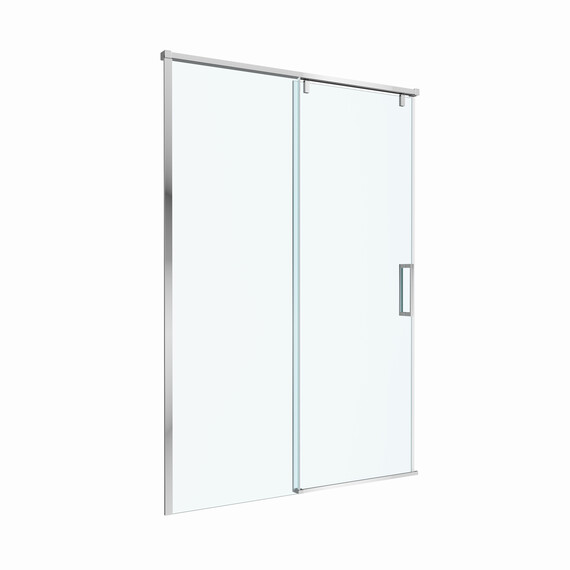 Душевая дверь BelBagno 140 см SOFT_CLOSE-1-BF-1-140-C-Cr, хром/прозрачное фото 4