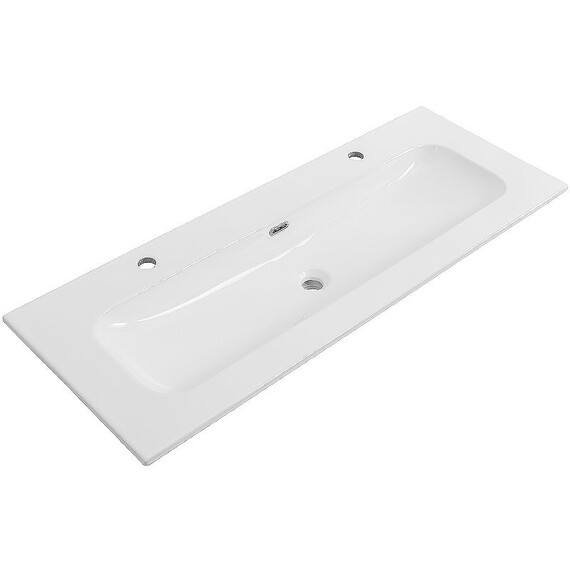 Тумба подвесная с раковиной BelBagno 120 см UNO-1200-2C-SO-GSO (раковина CZR-8073-120-1-2) тёмно-серый матовый фото 2