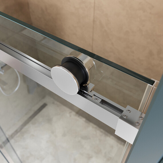 Душевая дверь BelBagno 180 см SOFT_CLOSE-2-BF-1-180-C-Cr, хром/прозрачное фото 9