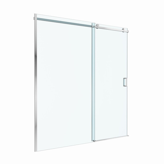 Душевая дверь BelBagno 180 см SOFT_CLOSE-2-BF-1-180-C-Cr, хром/прозрачное фото 4